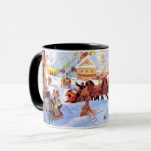 "Shrove-Tide". Russian Art Christmas Gift