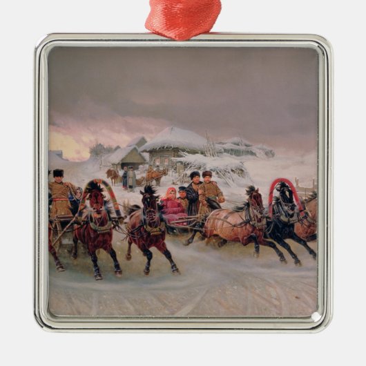 Shrovetide, 1889 ornament aus metall (Vorne)