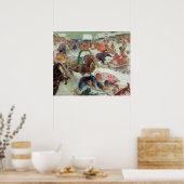 Shrovetide, 1905 poster (Küche)