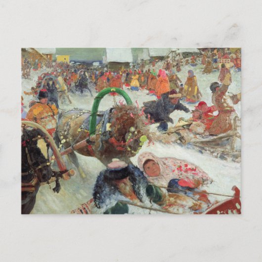 Shrovetide, 1905 postkarte (Vorderseite)