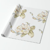 Shrub-Rose\ Geschenkpapier (Ungerollt)