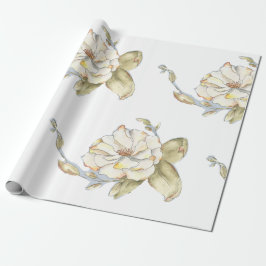 Shrub-Rose\ Geschenkpapier