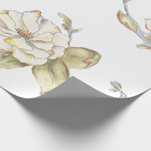 Shrub-Rose\ Geschenkpapier (Ecke)