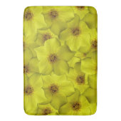 Shrubby Cinquefoil Nahtloses Muster Badematte (Vorderseite Vertikal)