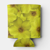 Shrubby Cinquefoil Nahtloses Muster Dosenkühler (Rückseite)