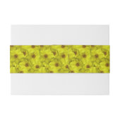 Shrubby Cinquefoil Nahtloses Muster Einladungsbanderole (Rückseitenbeispiel)