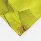 Shrubby Cinquefoil Nahtloses Muster Fleecedecke (Ecke)