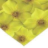 Shrubby Cinquefoil Nahtloses Muster Kurzer Tischläufer (Ecke)