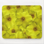 Shrubby Cinquefoil Nahtloses Muster Mousepad (Vorne)