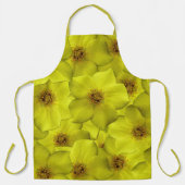 Shrubby Cinquefoil Nahtloses Muster Schürze (Vorderseite)