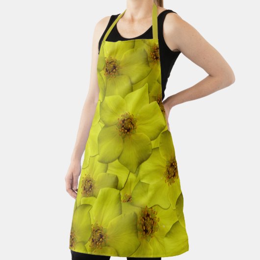 Shrubby Cinquefoil Nahtloses Muster Schürze (InSitu)