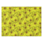 Shrubby Cinquefoil Nahtloses Muster Tischdecke (Vorderseite (Horizontal))