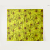 Shrubby Cinquefoil Nahtloses Muster Wandteppich (Vorderseite (Horizontal))