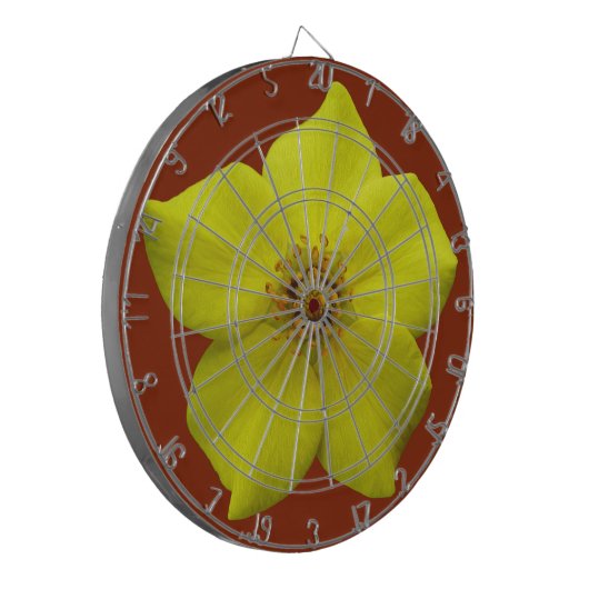 Shrubby Cinquefolie #1 Dartscheibe (Vorderseite Links)