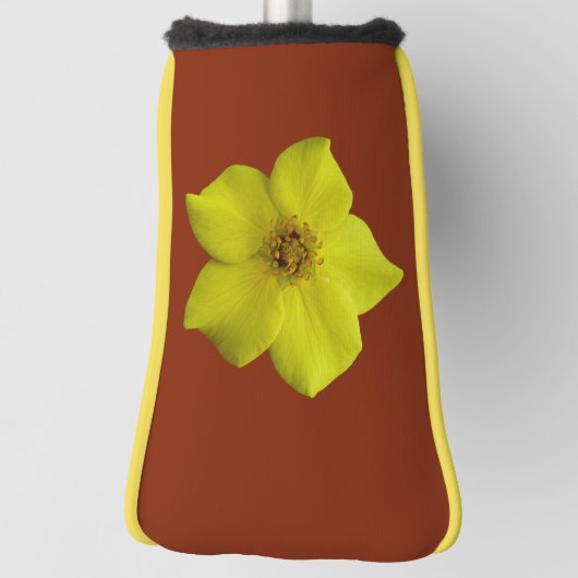 Shrubby Cinquefolie #1 Golf Headcover (Rotieren 90)