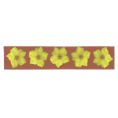 Shrubby Cinquefolie #1 Kurzer Tischläufer (Horizontal)