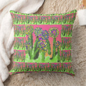 Shrubby Pattern Blooms Kissen (Decke)