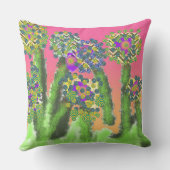 Shrubby Pattern Blooms Kissen (Rückseite)
