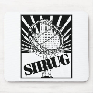 SHRUG,  durch den neuartigen Atlas-Schlag Mousepad