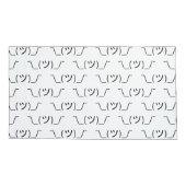 Shrug Emoticon Ø\_(ツ_/ Ø Japanisch Kaomoji Kissenbezug (Rückseite-Links)