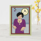 Shrug es Off_A_Greeting Karte (Gelbe Blume)