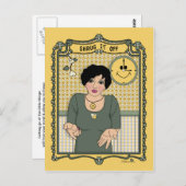 Shrug es Off_C_ Postcard Postkarte (Vorne/Hinten)