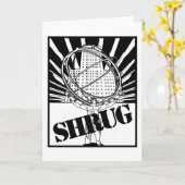 SHRUG Inspiriert durch den neuartigen Atlas-Schrum Karte (Gelbe Blume)