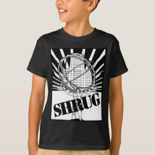 SHRUG inspiriert durch den neuen Atlas gezuckt T-Shirt