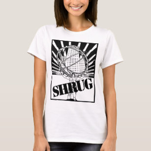 SHRUG inspiriert durch den neuen Atlas gezuckt T-Shirt