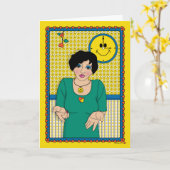 Shrug It Off_B_Greeting Karte (Gelbe Blume)