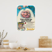 SHRUNKEN APPLE HEAD KIT POSTER (Küche)