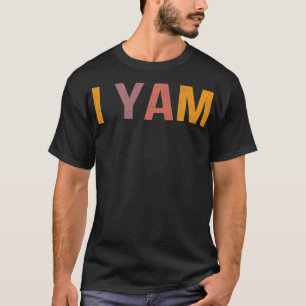 Shse My Sweet Potato I Yam Erntedank Matching C T-Shirt