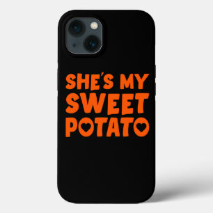 Shse My Sweet Potato I Yam Shirt für Damen Paare Case-Mate iPhone Hülle