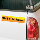 SHTF ist da! Autoaufkleber (Auf Lkw)