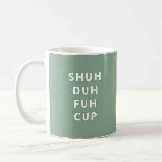 Shu Duh Fuh Cup Fun Mug Kaffeetasse (Links)