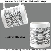 Shu Duh Fuh Cup Hidden Message 116B Funny Zitat Kaffeetasse