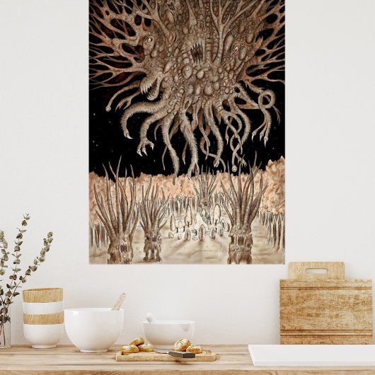 Shub-Niggurath Poster (Küche)
