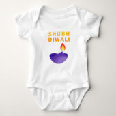 Shubh Diwali Baby Strampler (Vorderseite)