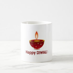 Shubh Labh Gold Diwali Aufkleber Kaffeetasse