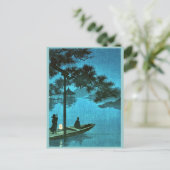 Shubi pine Ukiyoe Postkarte (Stehend Vorderseite)