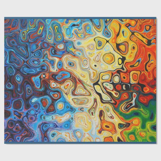 Shubie Wayne Wrapping Paper Geschenkpapier (Flach)