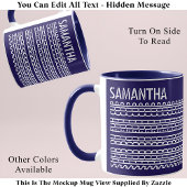 Shud Du Fuh Cup & Name Hidden Message 138WB Funny Tasse