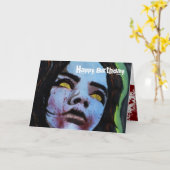 'Shudders Pass in the Night' Karte (Gelbe Blume)