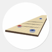 Shuffle Runder Aufkleber (Vorderseite)