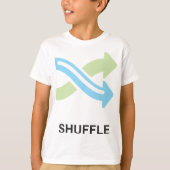 Shuffle-Symbol T-Shirt (Vorderseite)