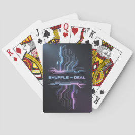 Shuffle und Deal Playing Cards Spielkarten