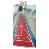Shuffleboard an Bord Flachmann (Links)