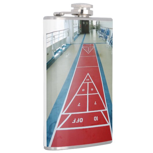 Shuffleboard an Bord Flachmann (Rechts)