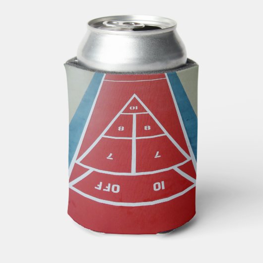 Shuffleboard Dosenkühler (Kanne Rückseite)