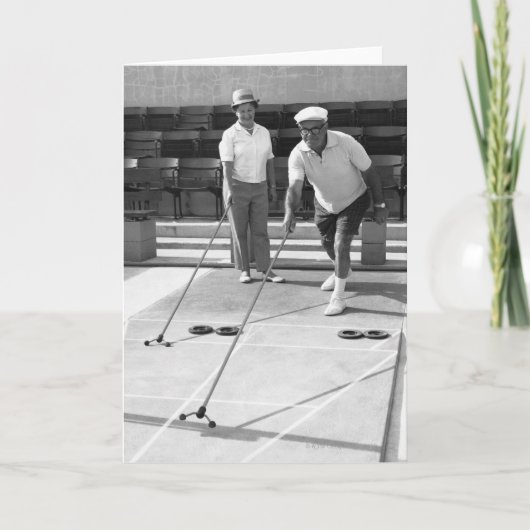 Shuffleboard Karte (Vorderseite)